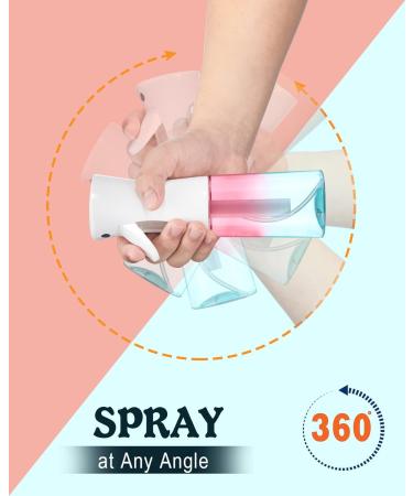 Buy Creamify 200ml Continuous Spray Bottle - Ultra Fine Mist for Hair & Plants | Color Gradient Hairdresser & Garden Accessories - Buy Online on GoSupps.com