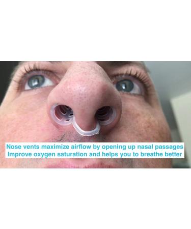 Snore Bastion Anti Snoring Devices - Medium Nasal Dilator with 4 Soft Nose Vents for Snore Stopper - Effective Snoring Solution - Buy Online on GoSupps.com