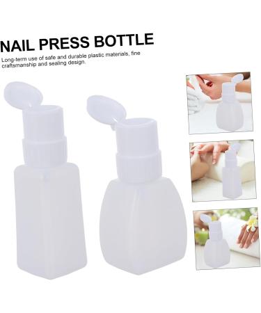  minkissy minkissy Nail Art Pump Alcohol Bottle Polish Remover Bottle - Buy Online on GoSupps.com