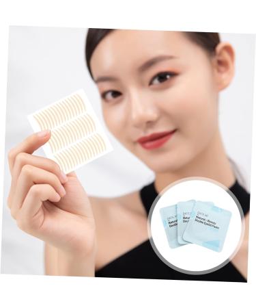 HAPINARY 3 Sets Double Eyelid Sticker Eyelid Lift Strips Mesh Tape Droopy Eyelid Tape Makeup Supplies Eyeball Stickers Eye Makeup Tool No Trace Double Eyelid Artifact Abs 8.2X7.5X0.1CM - Buy Online on GoSupps.com