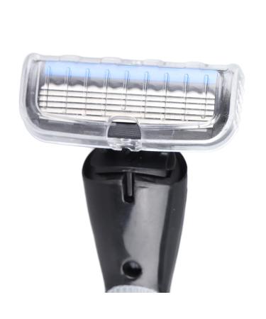 Buy Razors for Men - Complete Set with Razor & 12 Refill Blades for Perfect Shaving | International Shipping Available - Buy Online on GoSupps.com