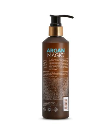 ARGAN MAGIC Defining Curl Cream - Enhances Waves and Curls | Conditions, Detangles, Reduces Frizz | Paraben Free - 8.5 fl oz - Buy Online on GoSupps.com