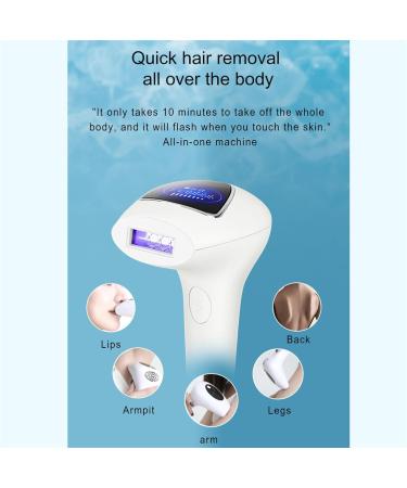 Keaozvfe Laser Hair Removal Device for Women - Permanent At-Home Hair Removal for Face Legs Arms & Back - Pink 21.5x18.5x8cm - Buy Online on GoSupps.com
