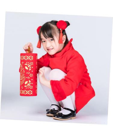 Beaupretty 6 Pairs Tassel Hair Ball Hair Clip Girl Hair Accessories Clips for Hair Chinese Tassel Hairpin Hair Styling Accessories Red Princess Child Issue Card Artificial Fur - Buy Online on GoSupps.com