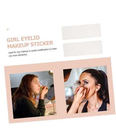 Beavorty 32 Pcs Lace Double Eyelid Sticker Eyes Makeup Decal Fold Invisible Eye Sticker Mesh Beauty Stickers 2.8x0.4x0.1cmx2pcs Light Yellowx2pcs - Buy Online on GoSupps.com