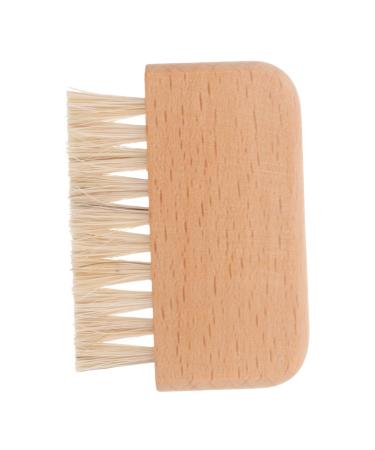 DRESSOOS Nail Cleaning Brush Duster Nail Dust Brush Wooden Handle Nail Brush Fingernails Cleaning Brush Nail Supplies Nail Scrubber Nail Scrub Brush Fingernail Brush Manicure Log Cleaner