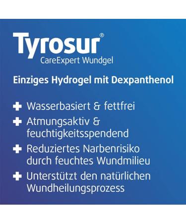 Buy Tyrosure Care Expert Wundgel 50g | Fast International Shipping for Wound Care Solutions - Buy Online on GoSupps.com