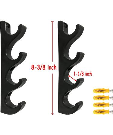 Pmsanzay Four-Layer Wall-Mounted Sword Stand Display Rack - Easy to Install - 2 Pack - Buy Online on GoSupps.com