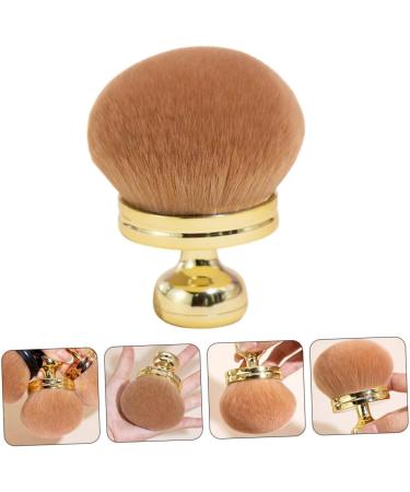 FOMIYES Fluffy and Soft Makeup Brush Makeup Tools Setting Powder Brush Blush Makeup Brush Travel Size Makeup Brushes Setting Powder Makeup Brush Beauty Brushes for Makeup Face Powder Brush 8.50X7.00X7.00CM Golden - Buy Online on GoSupps.com