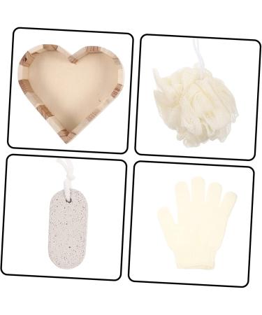 Buy 1 Set Bath Shower Loofah Pouf for Kids - Exfoliating Cleaning Gloves & Sponge Kits - Perfect Foot Care & Skincare Products - Buy Online on GoSupps.com