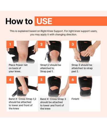Aider Knee Brace Type 4 for ACL Injury - Adjustable Compression Breathable Neoprene Anti-Slip Design (Right) - International Shipping Available - Buy Online on GoSupps.com
