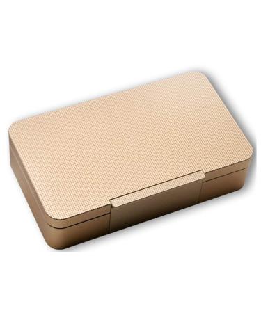 Cigar Box Humidors Barware Aluminum Cigar Box Portable Cigar Box Waterproof and Sealed Cigar Box 10 Cigar Imported Cigar Box High-Capacity Cigar Box High-end Cigar Box Cooking & Dining 22.2*12.8*5.3cm Khaki