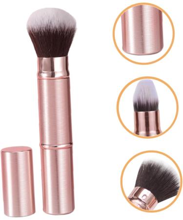 HAPINARY Double-ended Makeup Brush Cosmetics Brush Blending Blush Brush Blusher Brush Cosmetics Foundation Brush Loose Powder Brush Makeup Powder Brush Plastic Telescopic Brush 2 in 1 Miss - Buy Online on GoSupps.com