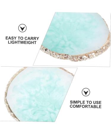  Mikinona Mikinona Unique Nail Art Palette For Manicure With Marble Edge Nail Polish Mixing Tray - Buy Online on GoSupps.com