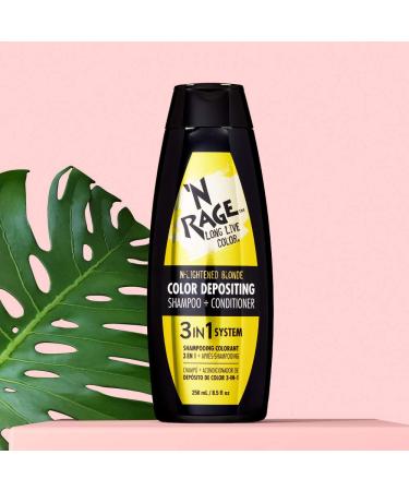 Nrage Color Depositing Shampoo & Conditioner - N-Lightened Blonde 8.5oz | International Shipping Worldwide - Buy Online on GoSupps.com