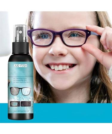 2022 Lens Spray: High-Concentration Glasses Cleaner for Eyeglasses, Sunglasses, and Screens - 100ml - Buy Online on GoSupps.com