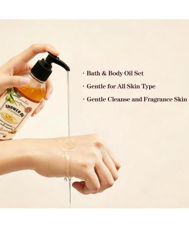 forvirgeen 2 Pack Shower Oil with Organic Argan - Moisturizing Body Wash for Women Natural & Vegan for Sensitive Skin - Deep Hydration & Silky Smooth Feel (Sauvage Style) - Buy Online on GoSupps.com