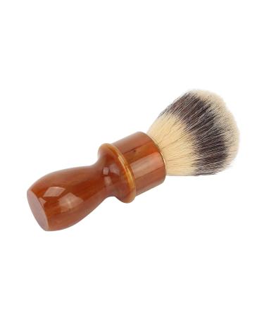Beard Shaving Brush - Ergonomic Resin Handle & Soft Bristles | Portable Facial Care Tool for Home Salon - Buy Online on GoSupps.com