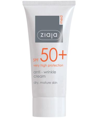 Ziaja Med Spf 50+ Anti-Wrinkle Cream / Dry Mature Skin 50Ml