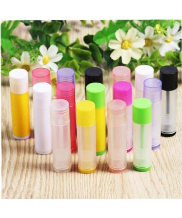 10pcs Empty Lip Balm Tubes - DIY Chapstick & Homemade Lip Balm Containers in Random Colors - Buy Online on GoSupps.com