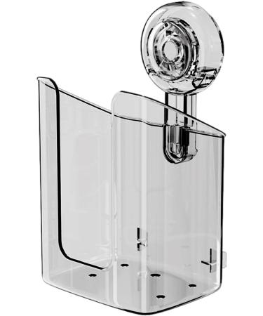 Wipe Holder For Bathroom - Flushable Wet Wipes Dispenser Suction Cup Wall Mounted | Multifunction Wipe Containers Refillable For Kitchen Bedroom Bathroom | Clear Wall Mounted Wipes Holder Dispenser Wi Transparent Gray - Buy Online on GoSupps.com