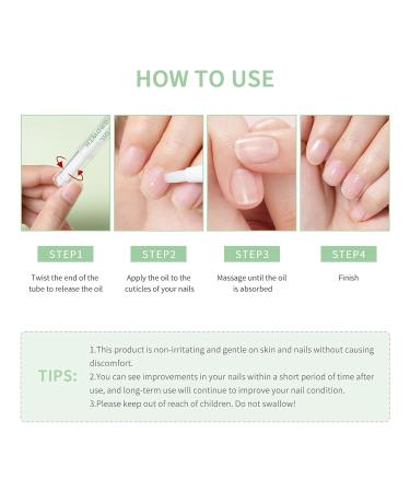 Nail Growth Oil Pen & Cuticle Oil | Strengthen Nails & Repair Damage | Shine & Promote Growth - Buy Online on GoSupps.com