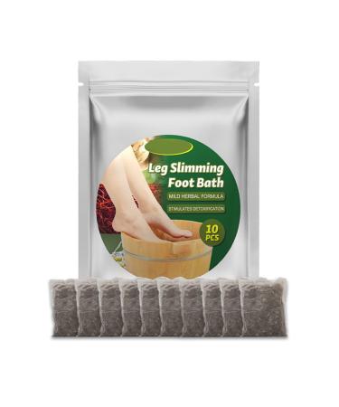 Lymphatic Drainage Ginger Foot Leg Slimming Foot Bath Bag  Natural Mugwort Herb Foot  Foot Reflexology Spa Relax Massage to Relieve Stress Improve Sleep(10pcs) 10 PCS