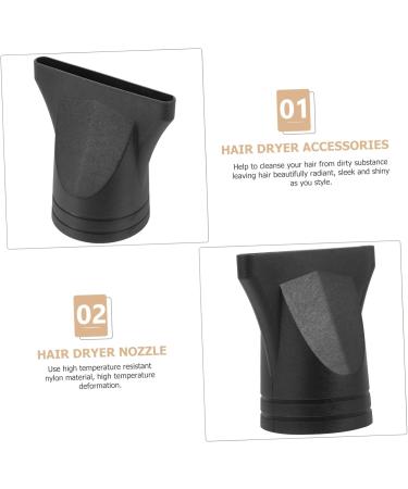 WOONEKY 2pcs Hair Dryer Accessory Hair Dryer Accessories Hair Dryer Concentrator Hair Dryer Salon Diffuser - Buy Online on GoSupps.com
