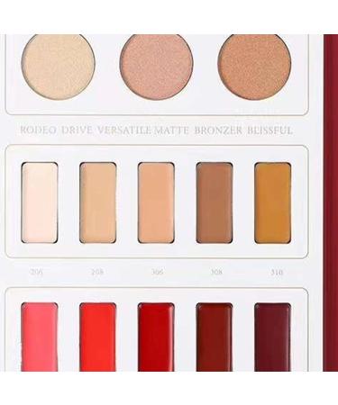 Palette De Fards Paupi res | 52 Couleurs Matte Shimmer et Contour - Kit de Fard Joues et Illuminateur Imperm able - Pour Femmes Usage Quotidien Soir e Performance Sc nique et Soin de la Peau d - Buy Online on GoSupps.com