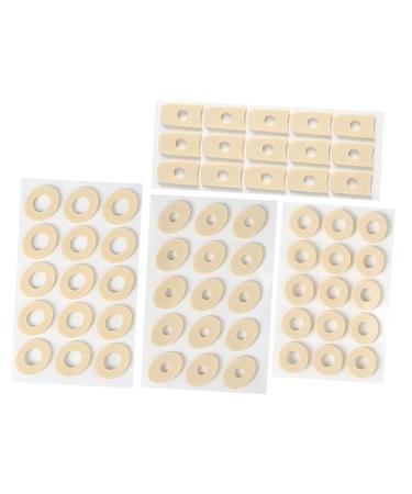 Gatuida Toe Corn Pad 4sheets Latex Corn Stickers Functional Feet Sticker Toe Separator Pad Toe Corn Cushions Stickers Gel Corn Silicone Gel Latex Sponge Foot Bunion Pads