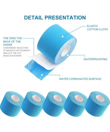 Face Lifting Tape & Anti-Wrinkle Patches - Myofascial Face Area Cap for Skin Tightening & Forehead Lines - 2.5cm x 5m - Shop Worldwide! - Buy Online on GoSupps.com