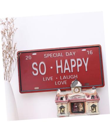 Artibetter Iron Painting Metal Signs Vintage Signs for Antique Signs Three-dimensional The Sign Tin Tin Signs - Buy Online on GoSupps.com