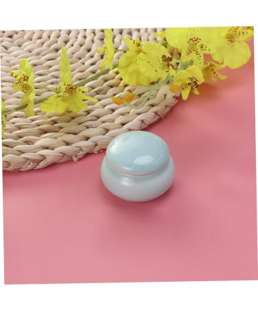 Rouge Storage Tank Makeup - Sealed Ceramic Bottle for Creams | Medium Blue International Shipping - Buy Online on GoSupps.com