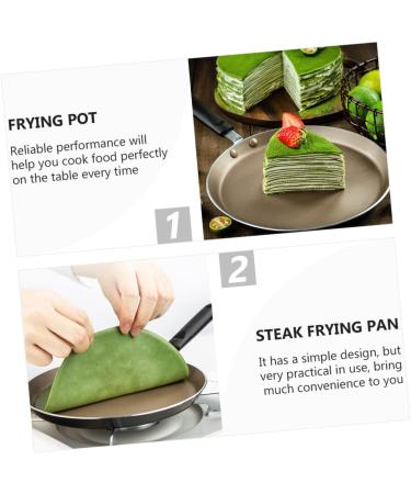 ABOOFAN 1pc Mille- Cake Pan Frying Pot Breakfast Pan Cooking Saucepan Non Stick Fry Pan Fried Egg Cookware Griddle Pan Frying Pan Aluminum Alloy Steak Cooking Utensils - Buy Online on GoSupps.com