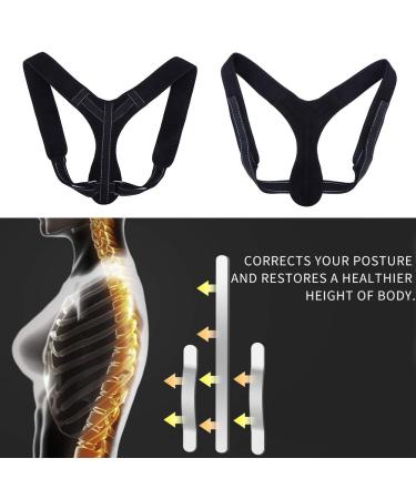 Adjustable Shoulder Support Belt - Optimal Posture & Spinal Health | Orthopedic Brace for Back Alignment - Buy Online on GoSupps.com