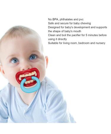 Funny Baby Pacifier - Safe & Easy Newborn Teeth Pacifier for Boys & Girls | Perfect for Baby Showers & Birthdays - Buy Online on GoSupps.com