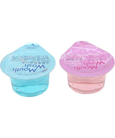 TOUISEDGI Mouthwash Gentle Portable Rose Mint Oral Cleansing Care Mouthwash Fresh Breath Mouthwash for Home Office Travel 13ml x 20pcs - Buy Online on GoSupps.com