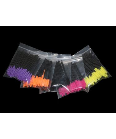 OKDEALS 250 PCS Disposable Mascara Wands - Silicone Eyelash Brushes & Makeup Applicators Kit in 5 Colors - Ideal for Professionals & Home Use - Buy Online on GoSupps.com