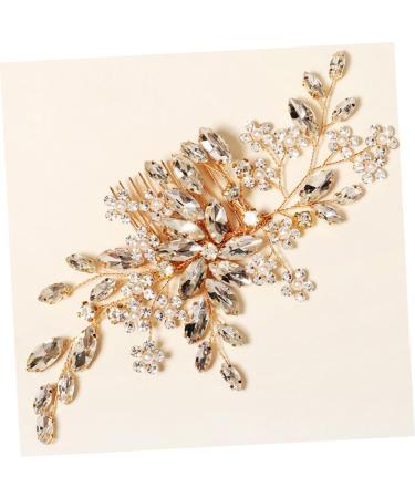 DOITOOL Flower Comb Side Hair Combs Hair Style Tools Hair Comb for Girls Evening Party Hair Comb Tiara Rhinestone Headpiece Rhinestones Hair Comb Bridal Hair Comb Proms Hair Comb - Buy Online on GoSupps.com