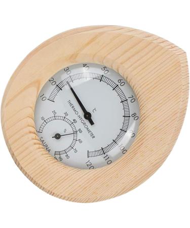 Yardwe 2-St Sauna Hygrometer - Accurate Temperature & Moisture Meter for Home Sauna Interior & Exterior Use - Buy Online on GoSupps.com