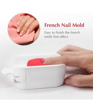 Nocapam Recycling Box for Nail Powder - 3 Layer Brush Holder & French Tool Container for Beginners - Perfect for Nail Art & Powder Collection - Buy Online on GoSupps.com