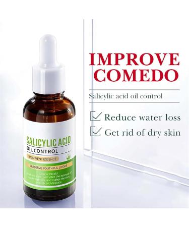 Salicylic Acid Oil Control Essence Serum | Minimize Shine & Maintain Clear Skin Shop Now - Buy Online on GoSupps.com