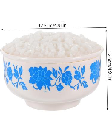 TOYANDONA Simulated Rice Toy Models Food Simulation Cooked Rice Fake Steamed Rice Model Plastic Decor Artificial Rice Decorative Steamed Rice Photo Prop Pvc Ornaments Big Bowl 12.50X12.50X8.50CM 1 - Buy Online on GoSupps.com