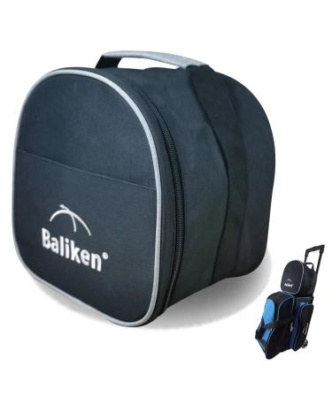 BALIKEN Bowling Add-On Bag Accommodates One of The Bowling Ball And Bowling Accessories With A Padded Socket black