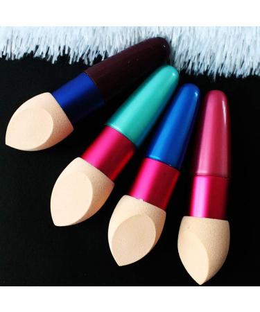 U-K Lollipop Makeup Brushes Cosmetic Tool Wet&Dry Use Makeup Sponge Blender Foundation Blender Sponges for Liquid Cream Concealer Random Portable and Useful as shown - Buy Online on GoSupps.com