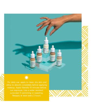 MyChelle Dermaceuticals Sun Shield Liquid SPF 50 - LightMedium, 1 Fl Oz | Broad Spectrum UV Protection - Buy Online on GoSupps.com