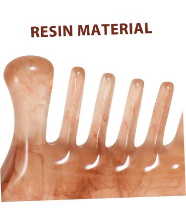 Beavorty 2-in-1 Massage Comb & Gua Sha Tool - Full Body Massager Scalp & Neck Care Device Moon Jade Comb for Relaxation & Scraping Therapy - Buy Online on GoSupps.com