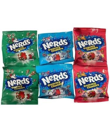 NRD Cluster Candy Gummy Cluster Frosty Very Berry and Rainbow Candy Snacks for Halloween Treats Christmas and Snacks for Kids 15oz. (Pack of 1) - Buy Online on GoSupps.com
