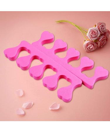 Buy Behind Finger Toe Spreader Foam - Disposable Nail Separators for Pedicure & Manicure | 20pcs Pink | International Shipping Available - Buy Online on GoSupps.com
