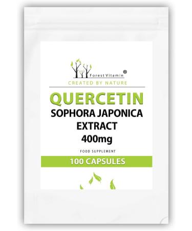 Buy Quercetin 400mg | Natural Sophora Japonica Extract | 100 Capsules | Health & Beauty | International Shipping - Buy Online on GoSupps.com